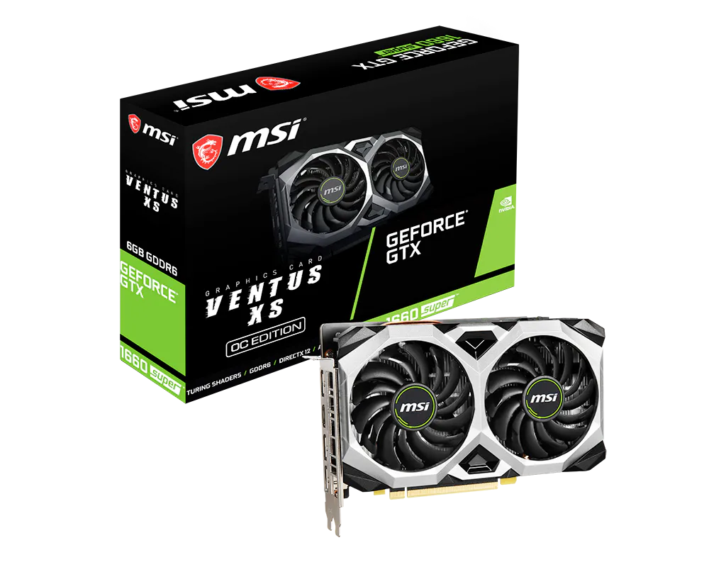 MSI GeForce GTX 1660 SUPER VENTUS XS OC